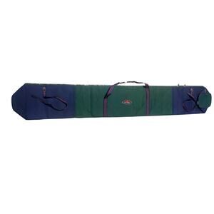 High Sierra Single Ski Nylon Bag Green Full Zip